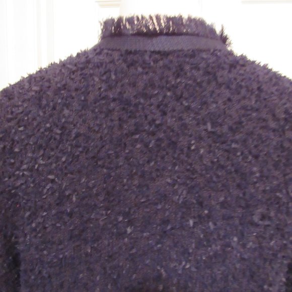 J McLaughlin Navy Knit Blazer/Jacket - Worn Once - Large - Picture 6 of 7